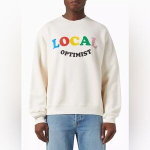 Madhappy Local Optimist Unisex Heavyweight Cotton Crewneck Pullover size small